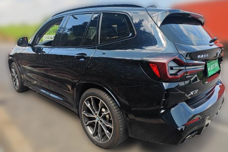 Used BMW X3 2022 xDrive30i Luxury Model M Night Sky Package Rear Left 45 Deg