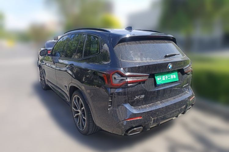 Used BMW X3 2022 Facelift xDrive30i Luxury Edition M Night Edition Package Rear Left 45 Deg