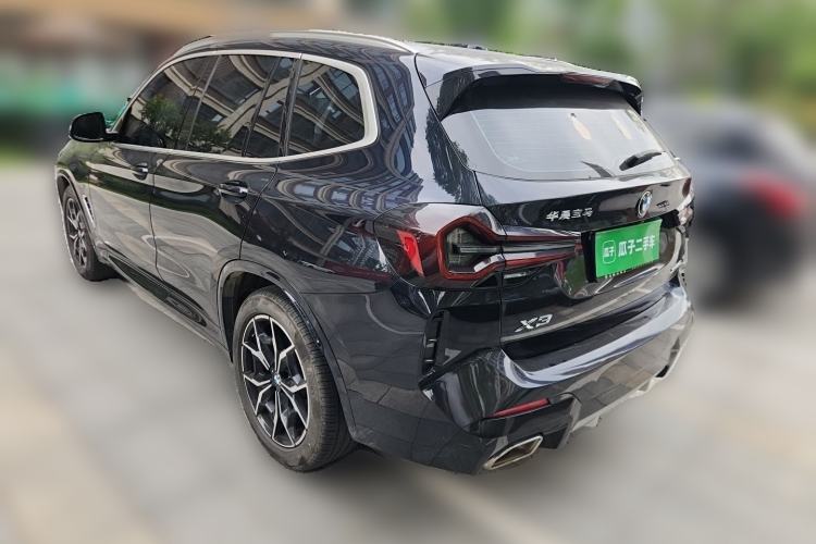 Used BMW X3 2022 Restyled xDrive25i M Sport Package Rear Left 45 Deg