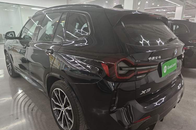 Used BMW X3 2022 xDrive30i Luxury Model M Night Sky Package Rear Left 45 Deg