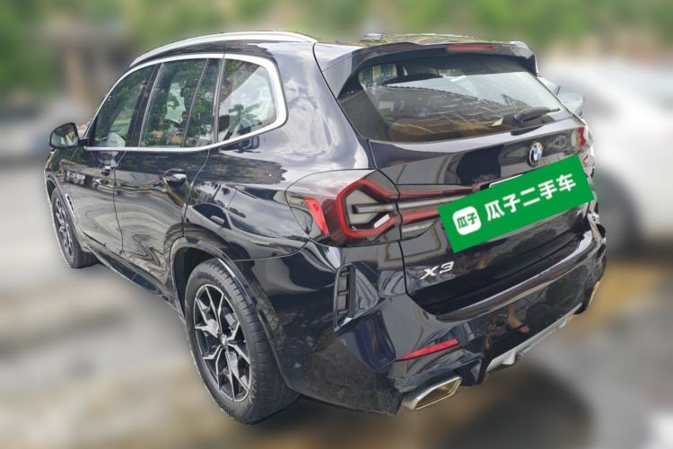 Used BMW X3 2022 xDrive25i M Sport Package Rear Left 45 Deg