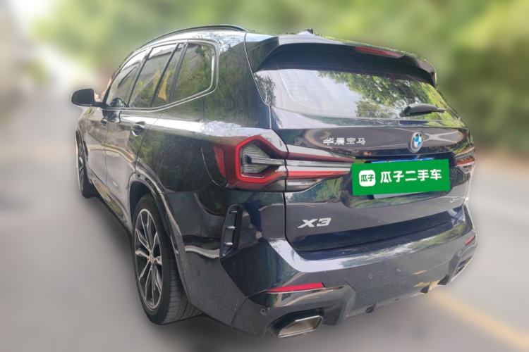 Used BMW X3 2022 Second Facelift xDrive30i Leading Edition M Night Sky Package Rear Left 45 Deg
