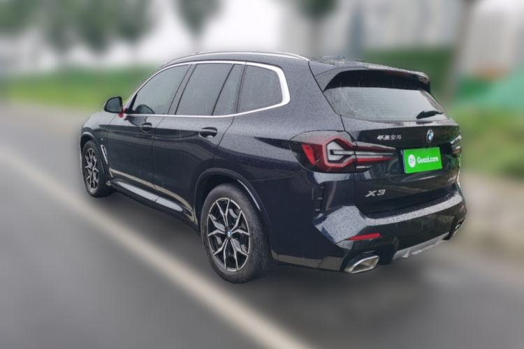 Used BMW X3 2022 Restyled xDrive25i M Sport Package Rear Left 45 Deg