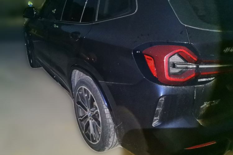Used BMW X3 2022 xDrive30i Luxury Model M Night Sky Package Rear Left 45 Deg