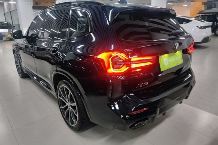Used BMW X3 2022 xDrive30i Luxury Model M Night Sky Package Rear Left 45 Deg