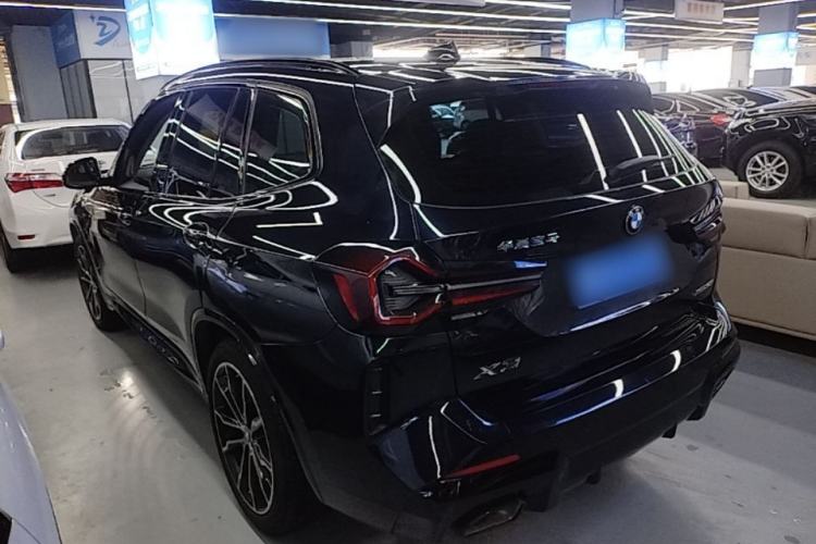 Used BMW X3 2022 xDrive30i Luxury Model M Night Sky Package Rear Left 45 Deg