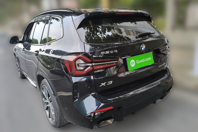 Used BMW X3 2022 Second Facelift xDrive30i Leading Edition M Night Sky Package Rear Left 45 Deg