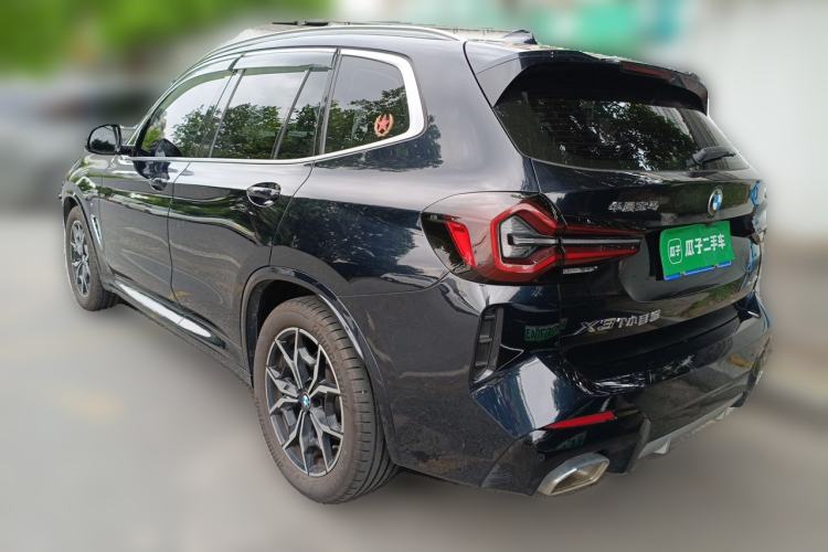 Used BMW X3 2022 Restyled xDrive25i M Sport Package Rear Left 45 Deg
