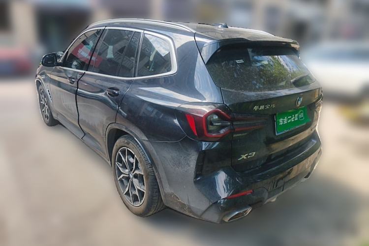 Used BMW X3 2022 xDrive25i M Sport Package Rear Left 45 Deg