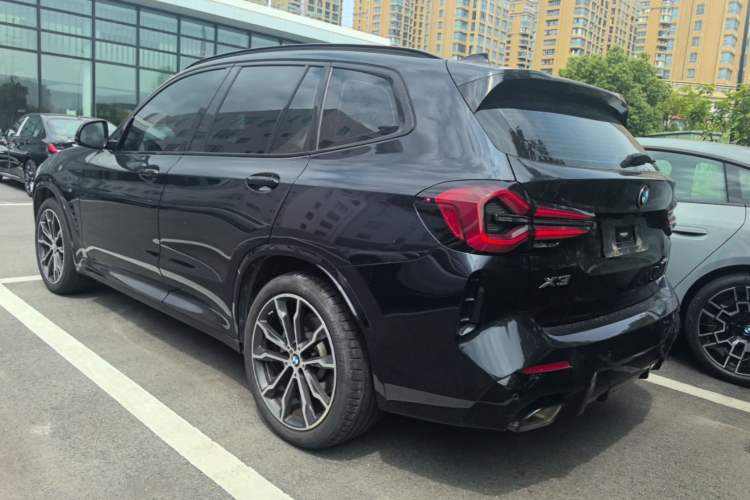 Used BMW X3 2022 xDrive30i Luxury Model M Night Sky Package Rear Left 45 Deg