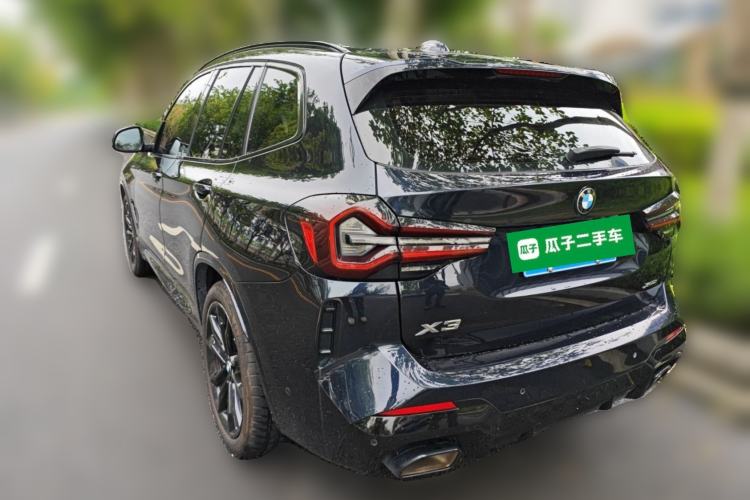Used BMW X3 2022 xDrive30i Luxury Edition M Night Sky Package Rear Left 45 Deg