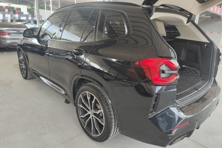 Used BMW X3 2022 xDrive30i Luxury Model M Night Sky Package Rear Left 45 Deg