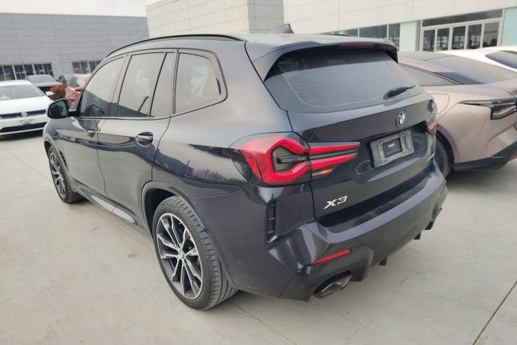 Used BMW X3 2022 xDrive30i Luxury Model M Night Sky Package Rear Left 45 Deg