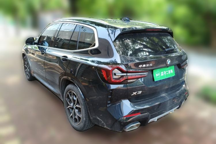 Used BMW X3 2022 Restyled xDrive25i M Sport Package Rear Left 45 Deg