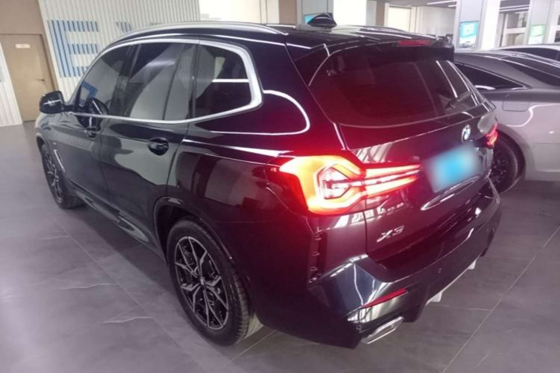 Used BMW X3 2022 Restyled xDrive25i M Sport Package Rear Left 45 Deg