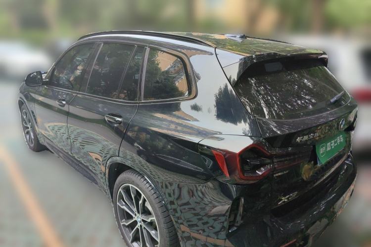 Used BMW X3 2022 Facelift xDrive30i Luxury Edition M Night Edition Package Rear Left 45 Deg