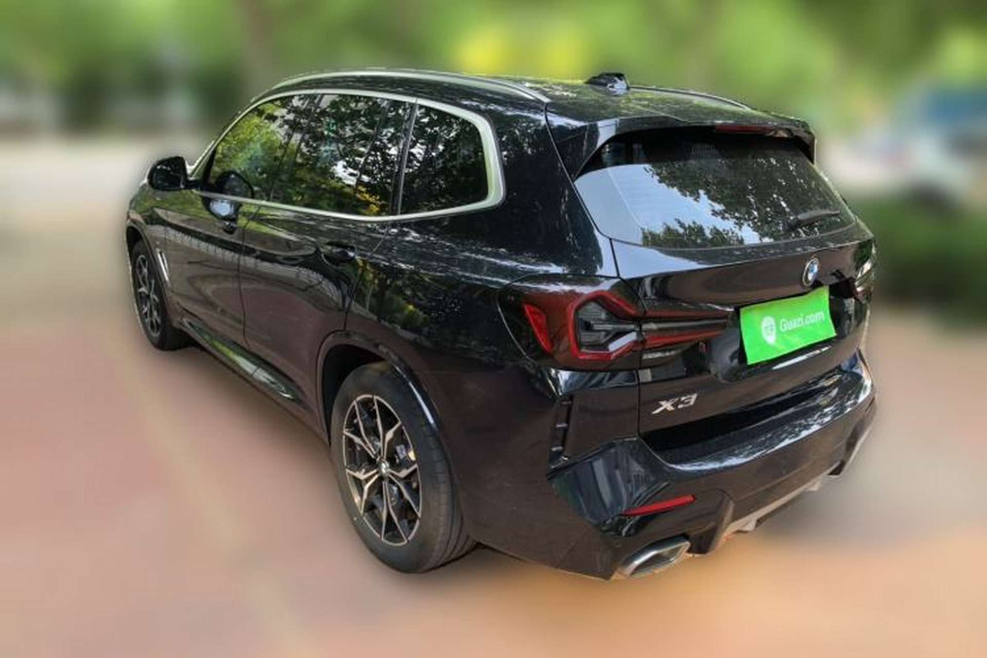 Used BMW X3 2022 xDrive25i M Sport Package Rear Left 45 Deg