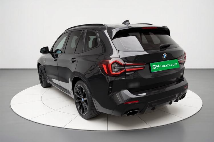 Used BMW X3 2022 Second Facelift xDrive30i Luxury Edition M Night Sky Package Rear Left 45 Deg