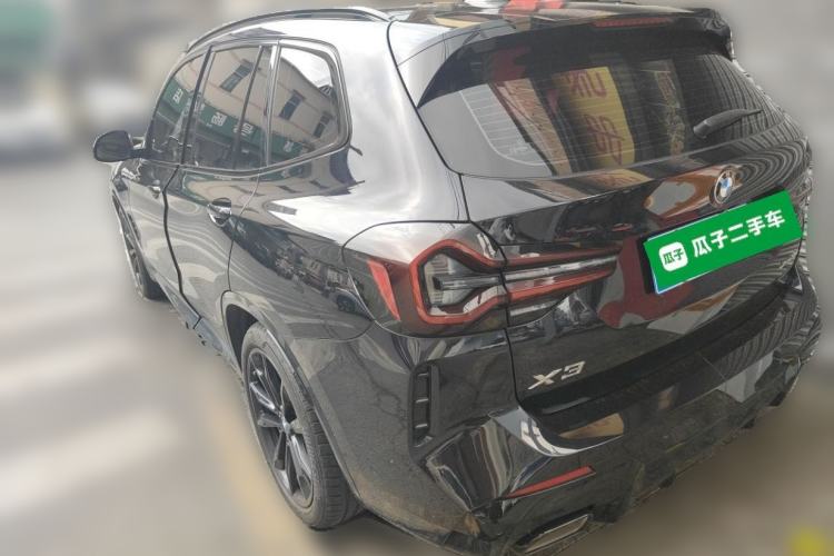 Used BMW X3 2022 Second Facelift xDrive30i Luxury Edition M Night Sky Package Rear Left 45 Deg