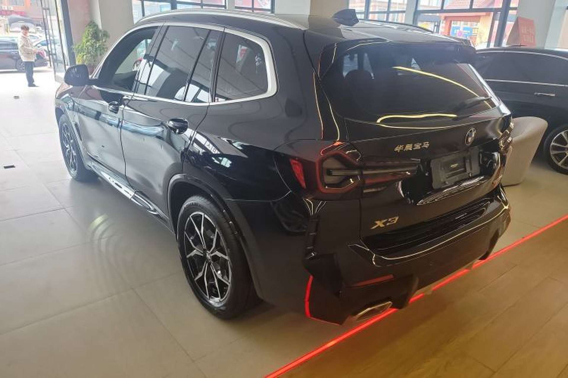 Used BMW X3 2022 xDrive25i M Sport Package Rear Left 45 Deg