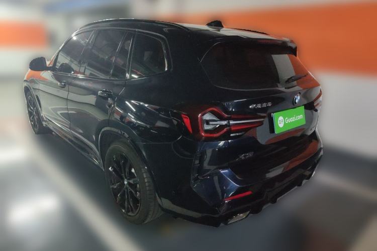 Used BMW X3 2022 Second Facelift xDrive30i Luxury Edition M Night Sky Package Rear Left 45 Deg
