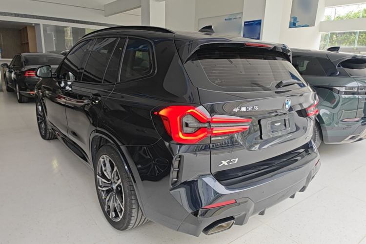 Used BMW X3 2022 xDrive30i Luxury Model M Night Sky Package Rear Left 45 Deg