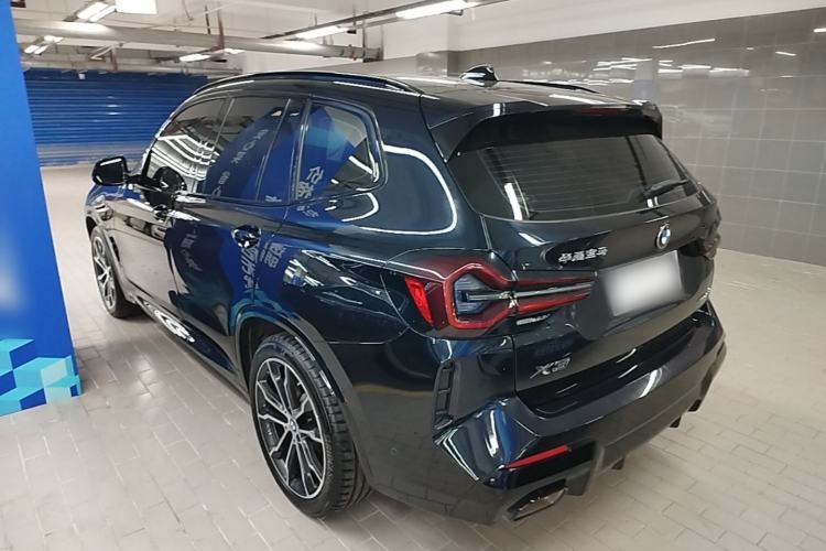 Used BMW X3 2022 Facelift xDrive30i Luxury Edition M Night Edition Package Rear Left 45 Deg