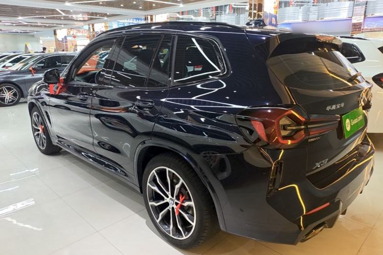 Used BMW X3 2022 Second Facelift xDrive30i Leading Edition M Night Sky Package Rear Left 45 Deg