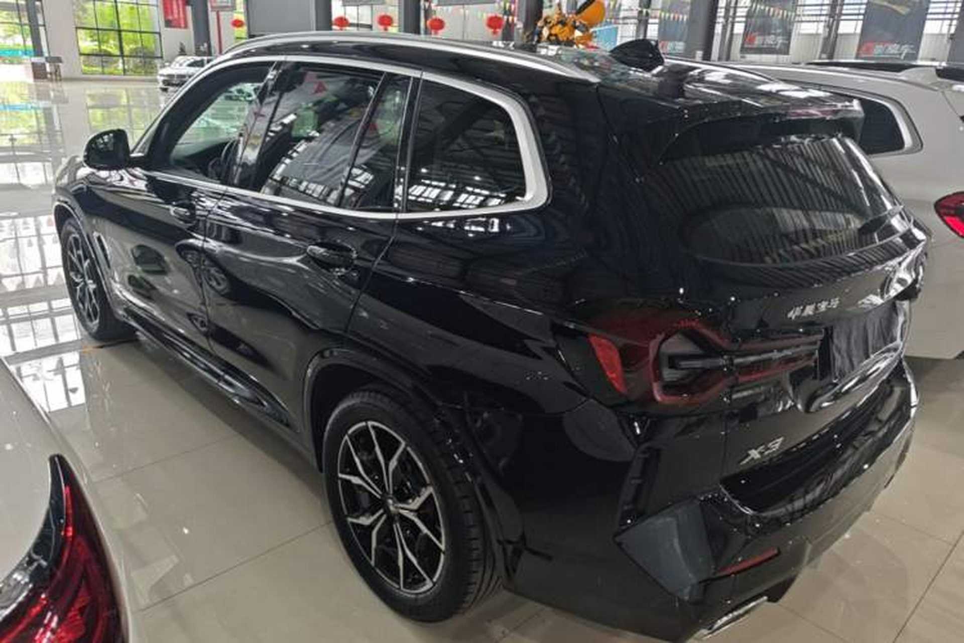 Used BMW X3 2022 Restyled xDrive25i M Sport Package Rear Left 45 Deg