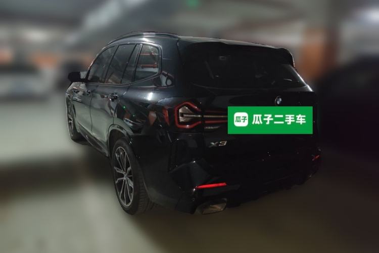 Used BMW X3 2022 xDrive30i Luxury Model M Night Sky Package Rear Left 45 Deg