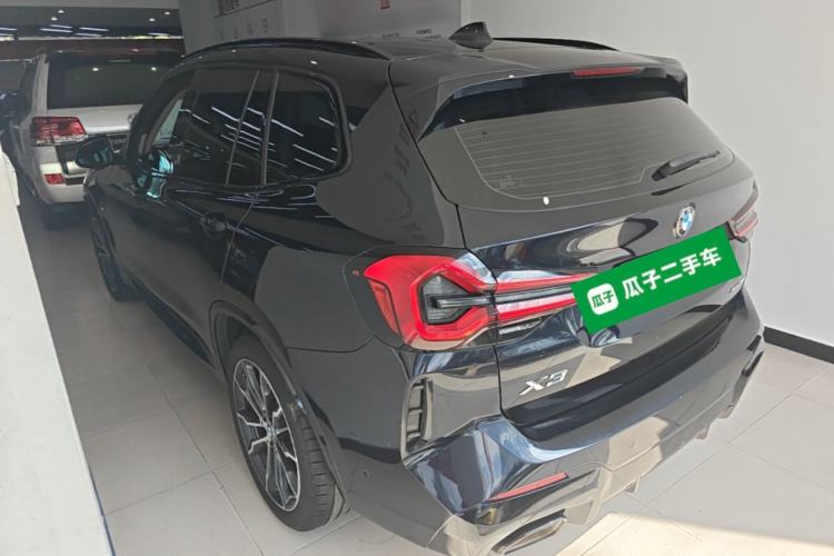 Used BMW X3 2022 Facelift xDrive30i Luxury Edition M Night Edition Package Rear Left 45 Deg