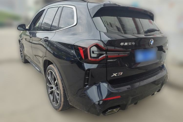 Used BMW X3 2022 xDrive30i Luxury Model M Night Sky Package Rear Left 45 Deg
