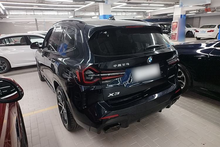 Used BMW X3 2022 Facelift xDrive30i Luxury Edition M Night Edition Package Rear Left 45 Deg