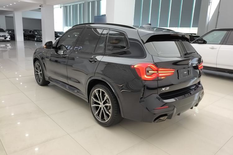 Used BMW X3 2022 xDrive30i Luxury Model M Night Sky Package Rear Left 45 Deg