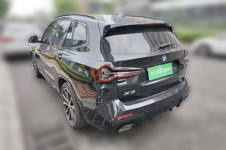 Used BMW X3 2022 xDrive30i Luxury Model M Night Sky Package Rear Left 45 Deg