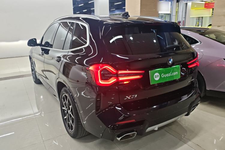 Used BMW X3 2022 Restyled xDrive25i M Sport Package Rear Left 45 Deg