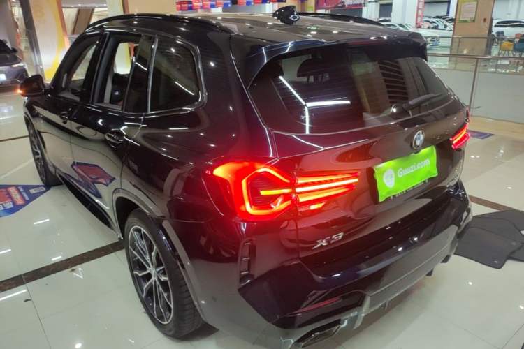 Used BMW X3 2022 Second Facelift xDrive30i Leading Edition M Night Sky Package Rear Left 45 Deg