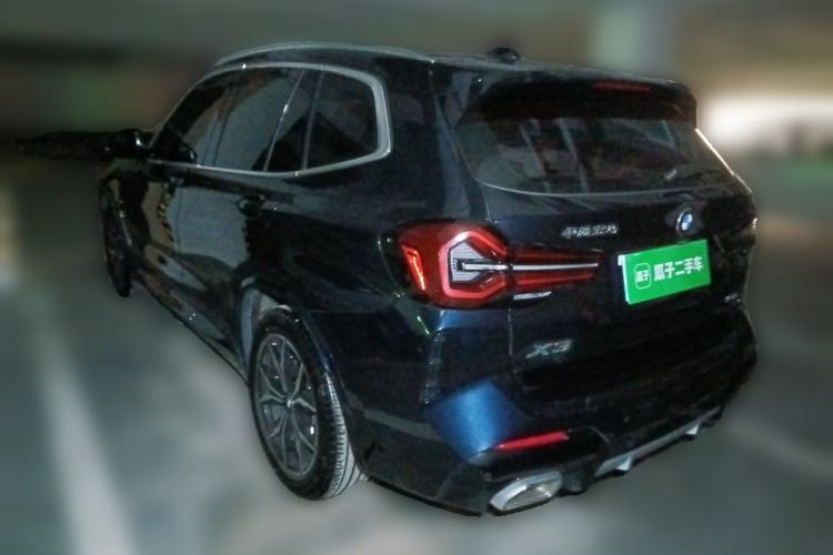 Used BMW X3 2022 Restyled xDrive25i M Sport Package Rear Left 45 Deg