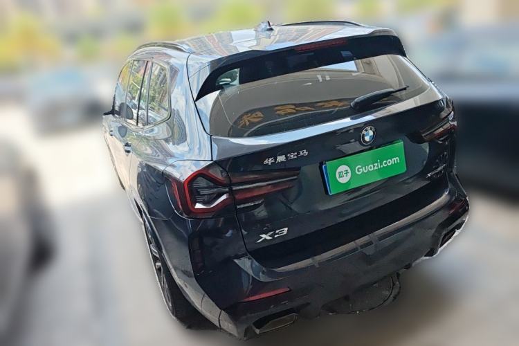 Used BMW X3 2022 Second Facelift xDrive30i Leading Edition M Night Sky Package Rear Left 45 Deg