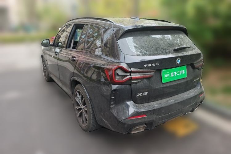 Used BMW X3 2022 Facelift xDrive30i Luxury Edition M Night Edition Package Rear Left 45 Deg