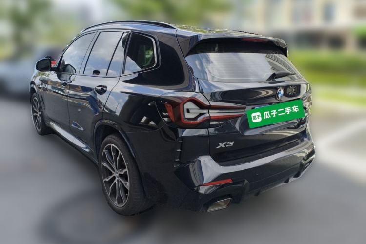 Used BMW X3 2022 Second Facelift xDrive30i Leading Edition M Night Sky Package Rear Left 45 Deg