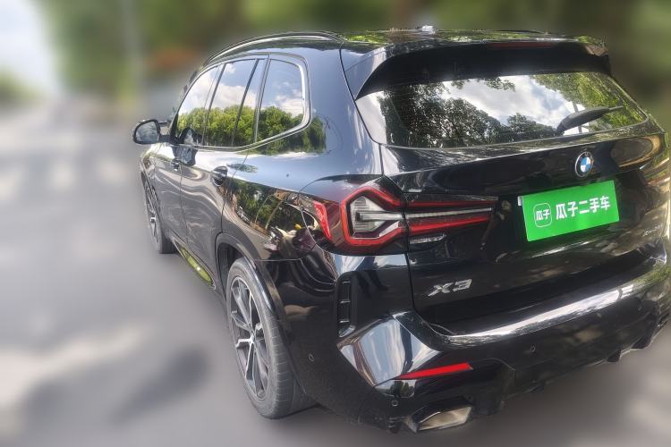Used BMW X3 2022 Facelift xDrive30i Luxury Edition M Night Edition Package Rear Left 45 Deg