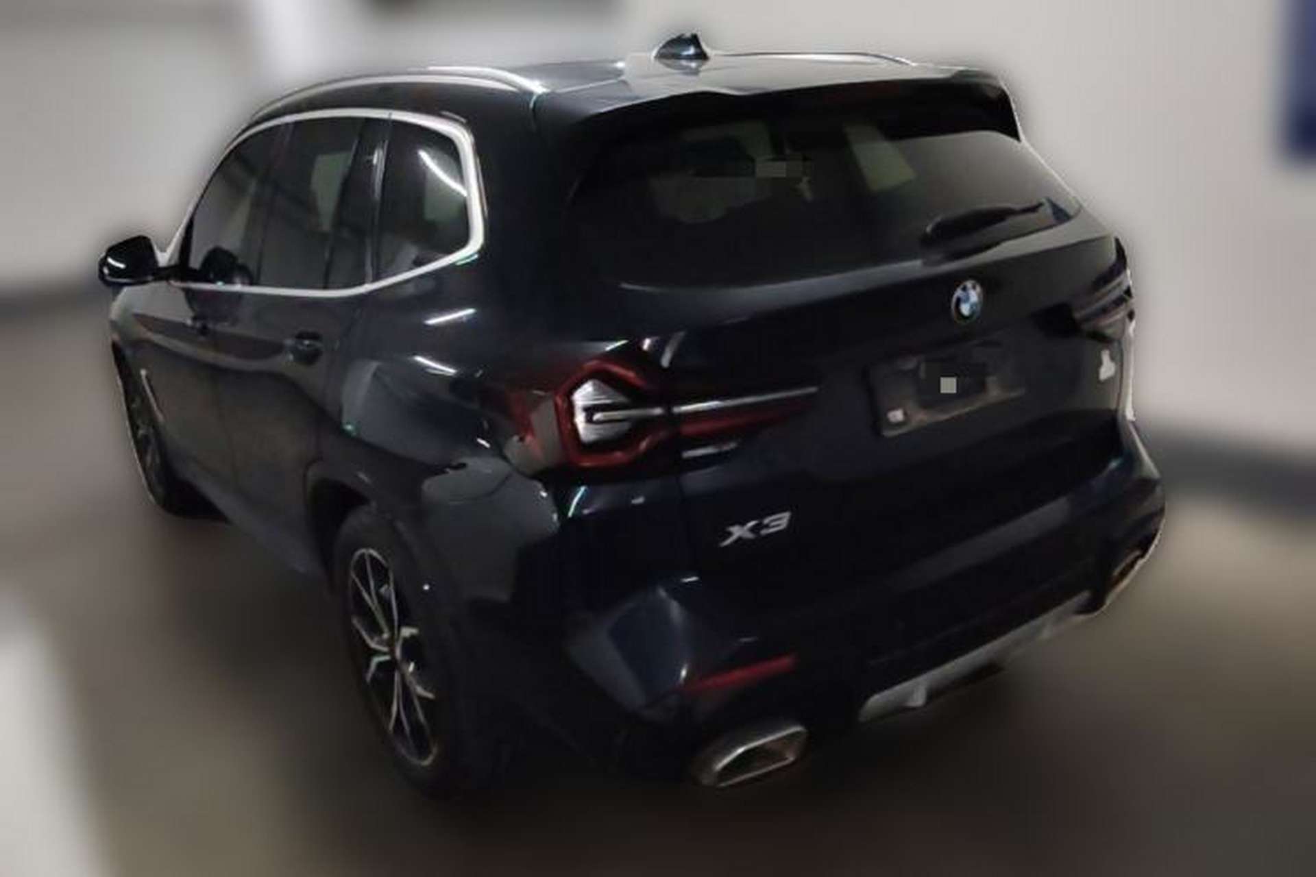 Used BMW X3 2022 Restyled xDrive25i M Sport Package Rear Left 45 Deg