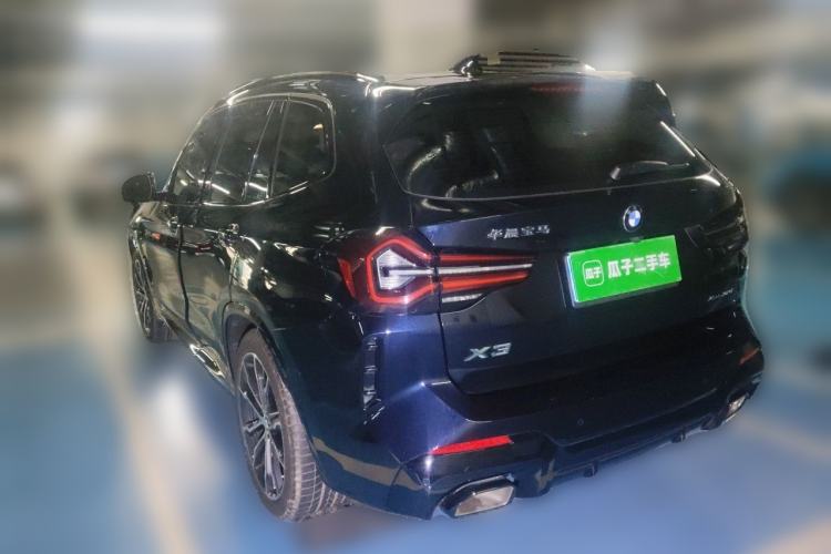 Used BMW X3 2022 xDrive30i Luxury Model M Night Sky Package Rear Left 45 Deg