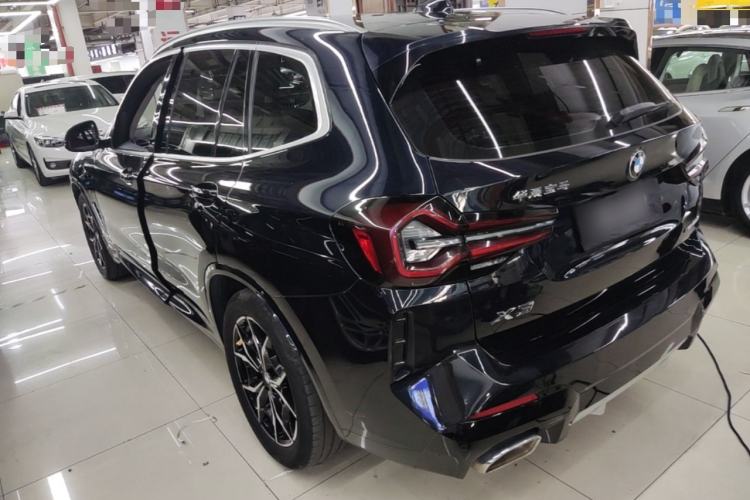 Used BMW X3 2022 Restyled xDrive25i M Sport Package Rear Left 45 Deg