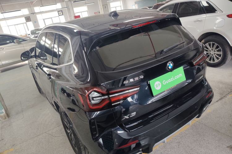 Used BMW X3 2022 Restyled xDrive25i M Sport Package Rear Left 45 Deg