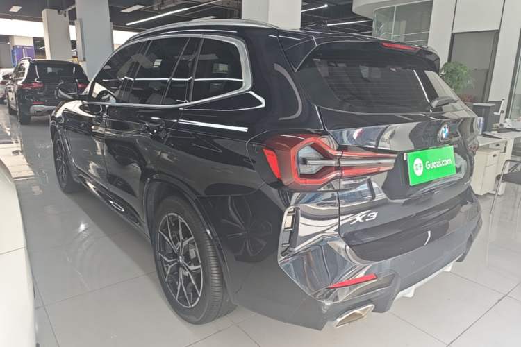 Used BMW X3 2022 xDrive25i M Sport Package Rear Left 45 Deg