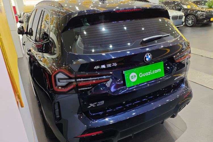 Used BMW X3 2022 Second Facelift xDrive30i Leading Edition M Night Sky Package Rear Left 45 Deg