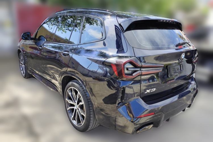 Used BMW X3 2022 xDrive30i Luxury Model M Night Sky Package Rear Left 45 Deg