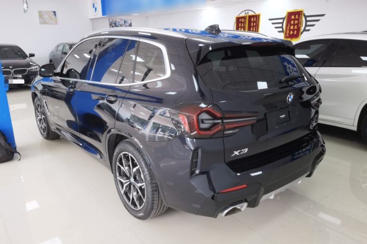 Used BMW X3 2022 Restyled xDrive25i M Sport Package Rear Left 45 Deg